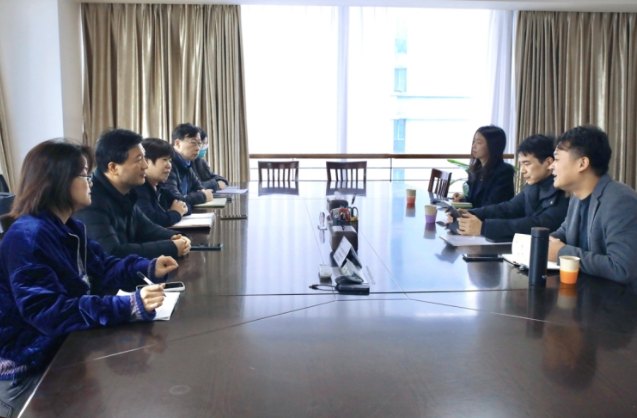 桐乡市住房和城乡建设局来中心考察